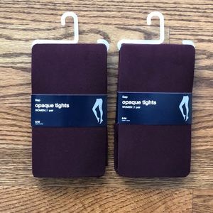 2 pairs of Gap tights